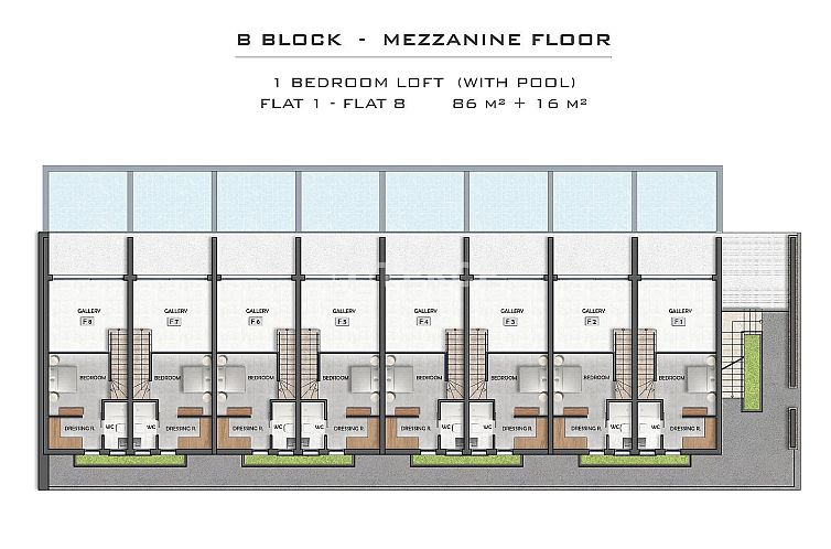 Appartement in Yeni Iskele