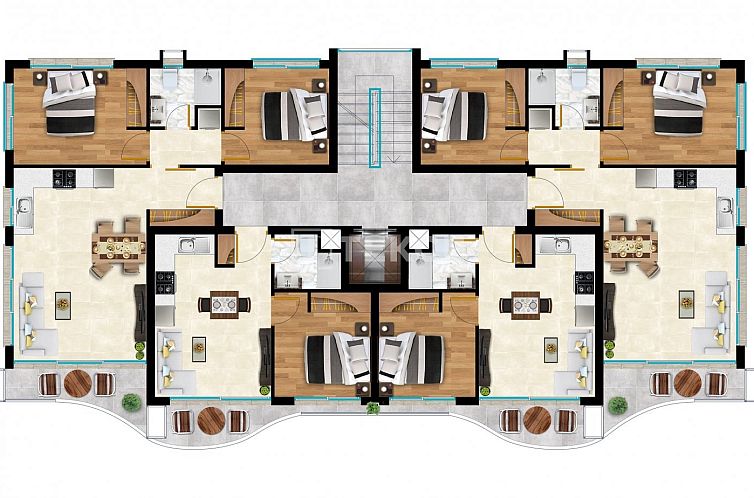 Appartement in Yeni Iskele
