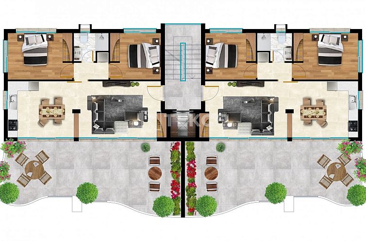 Appartement in Yeni Iskele