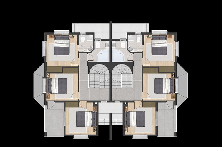 Geschakelde woning in Yeni Iskele
