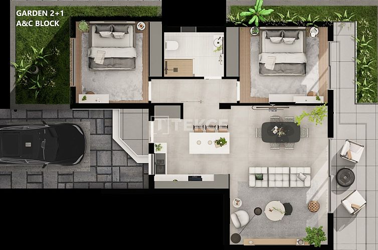 Appartement in Yeni Iskele