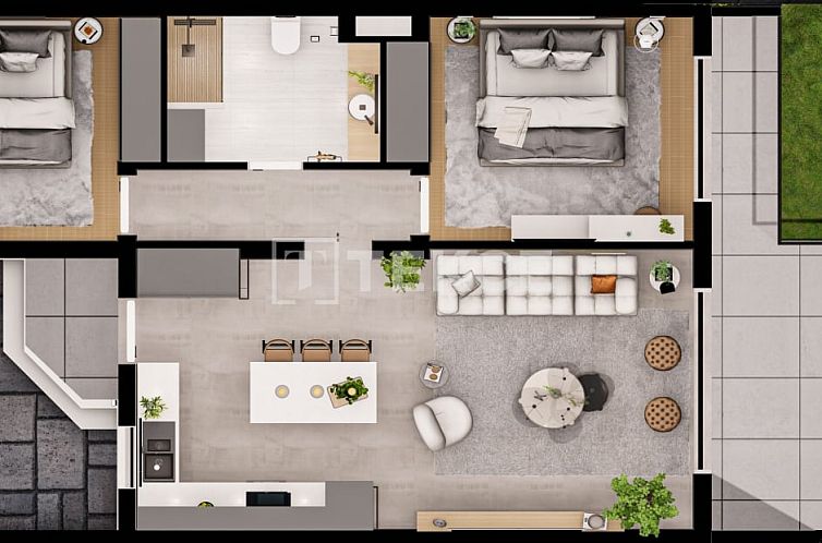 Appartement in Yeni Iskele