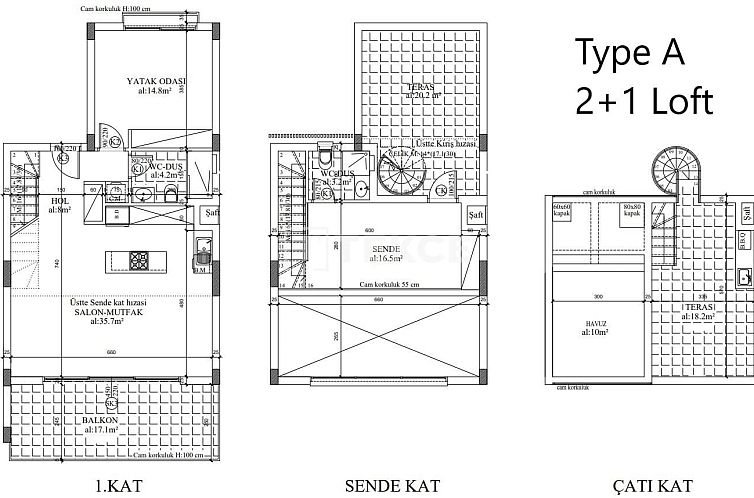 Appartement in Yeni Iskele
