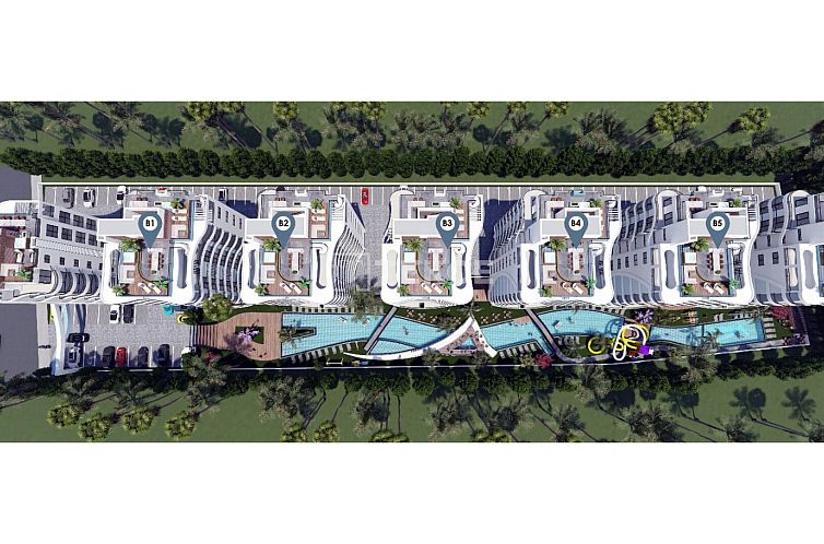 Appartement in Yeni Iskele