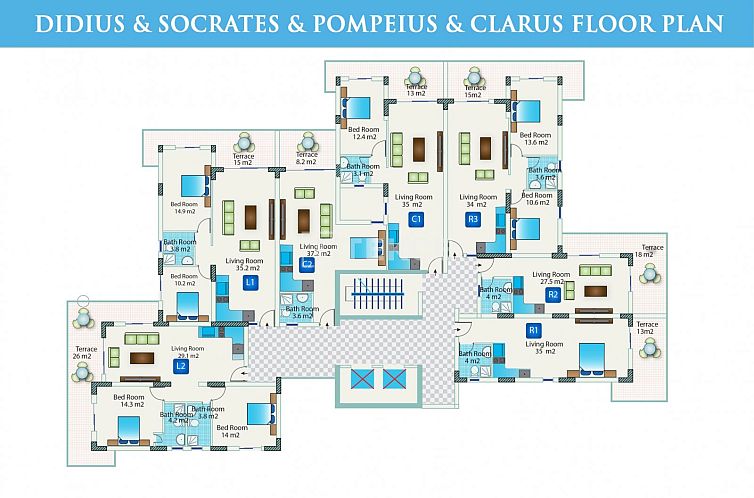 Appartement in Yeni Iskele