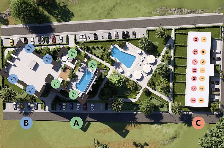 Appartement in Yeni Iskele