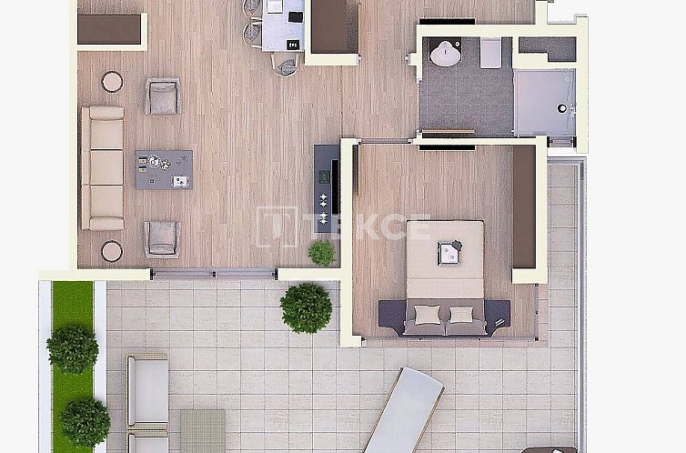 Appartement in Yeni Iskele