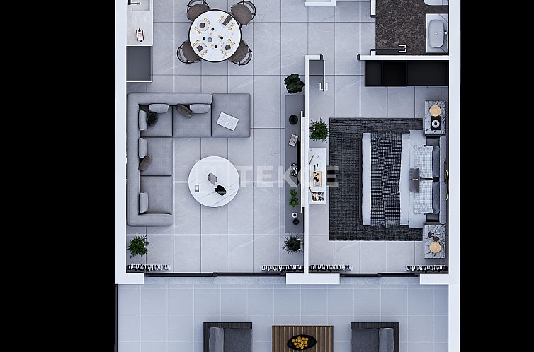 Appartement in Yeni Iskele