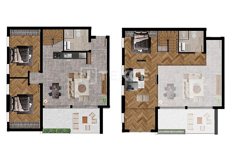 Appartement in Yeni Iskele