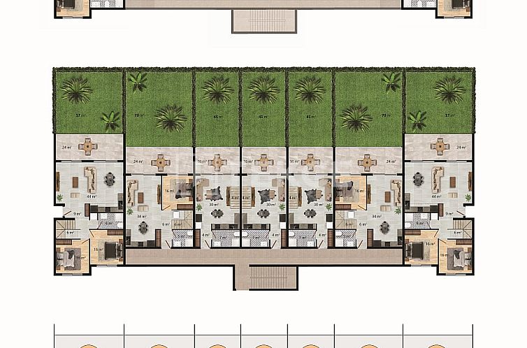 Appartement in Yeni Iskele