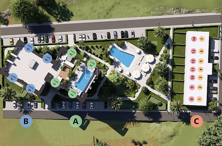 Appartement in Yeni Iskele