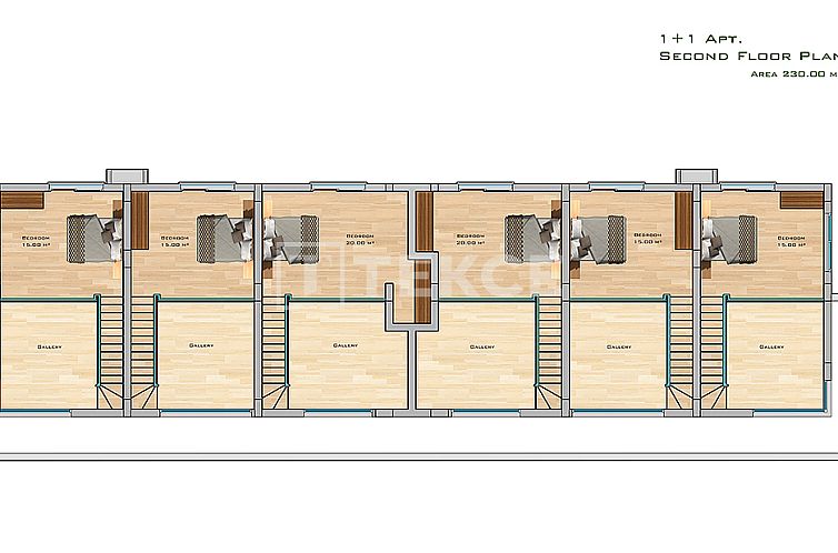 Appartement in Yeni Iskele