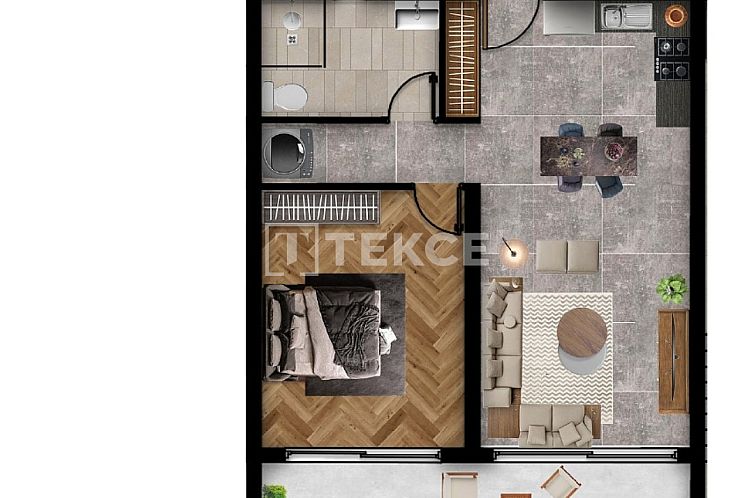 Appartement in Yeni Iskele