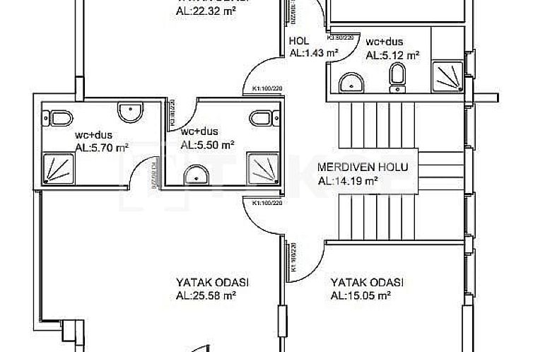 Vrijstaande woning in Yeni Iskele