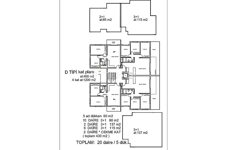 Appartement in Yeni Iskele