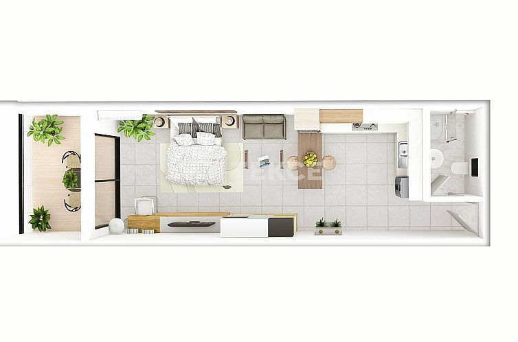 Appartement in Yeni Iskele