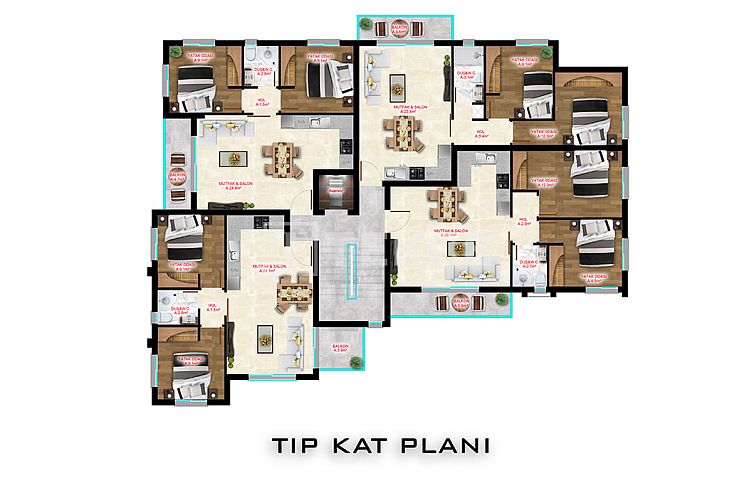 Appartement in Yeni Iskele