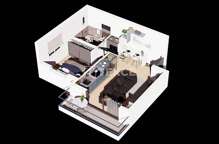 Appartement in Yeni Iskele