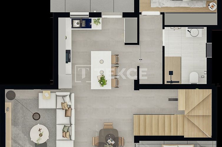 Appartement in Yeni Iskele