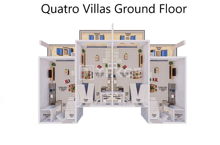 Vrijstaande woning in Yeni Iskele