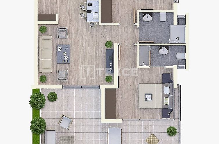 Appartement in Yeni Iskele