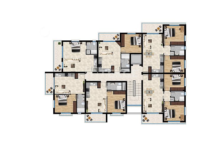 Appartement in Yeni Iskele