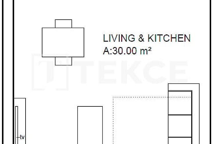 Appartement in Esentepe