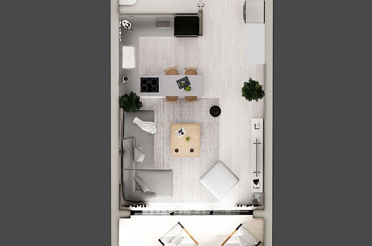 Appartement in Bogaz