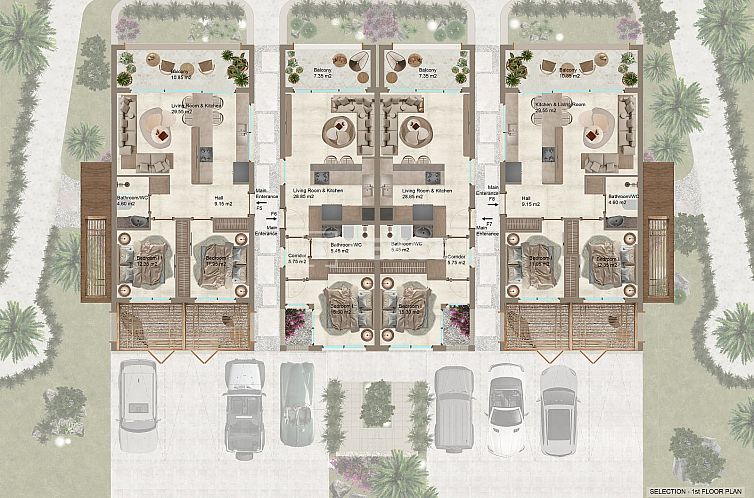 Appartement in Lapta