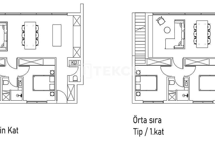 Appartement in Girne