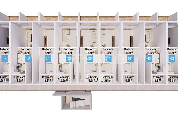 Appartement in Girne