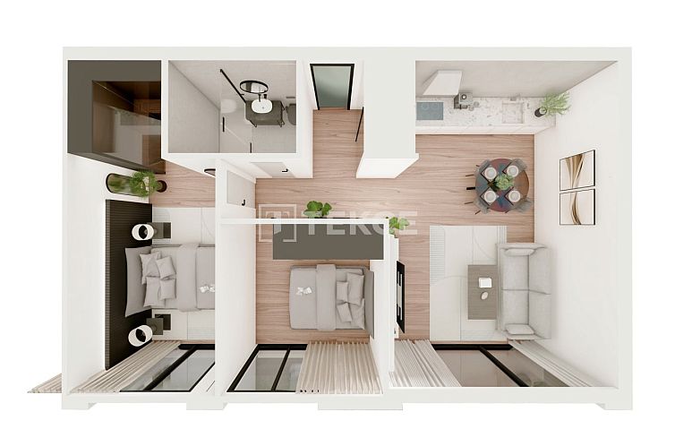 Appartement in Girne