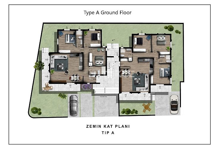 Appartement in Çatalköy