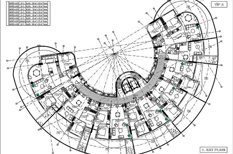 Appartement in Girne