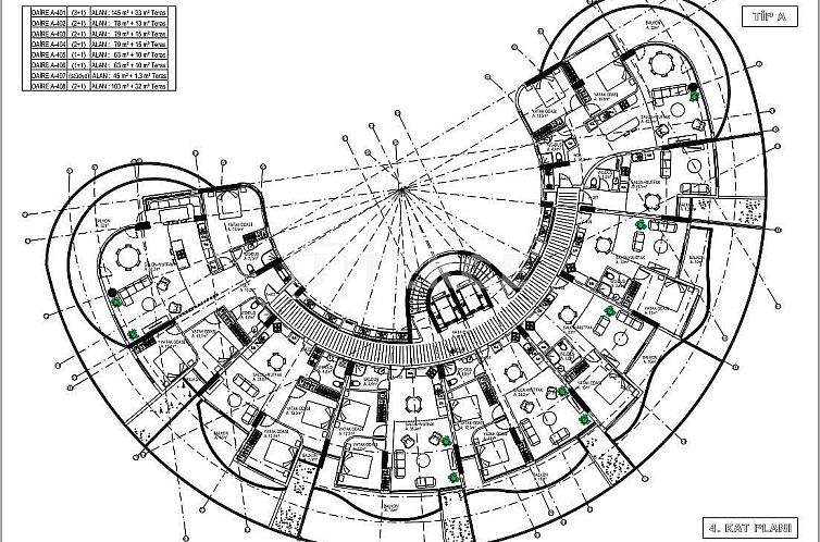 Appartement in Girne