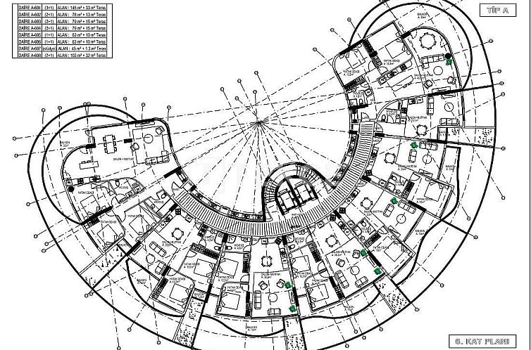 Appartement in Girne