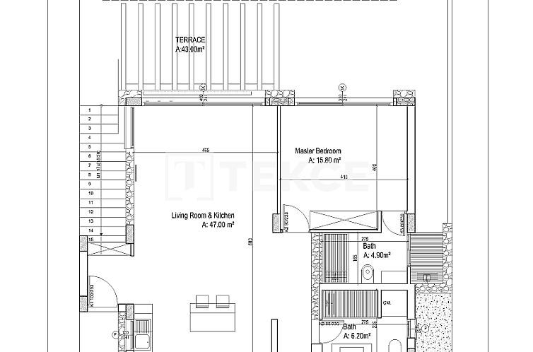 Vrijstaande woning in Girne