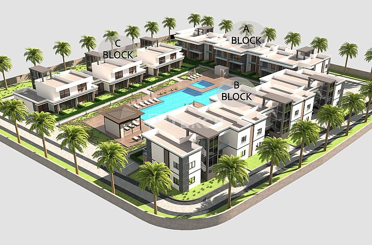 Appartement in Bahçeli