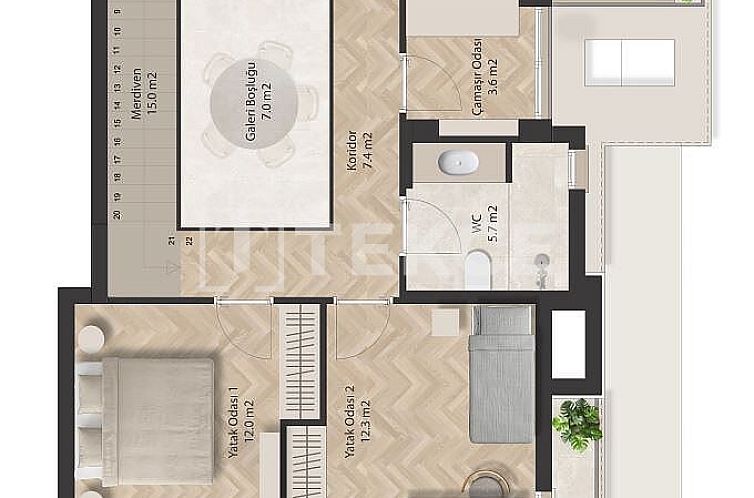 Vrijstaande woning in Girne