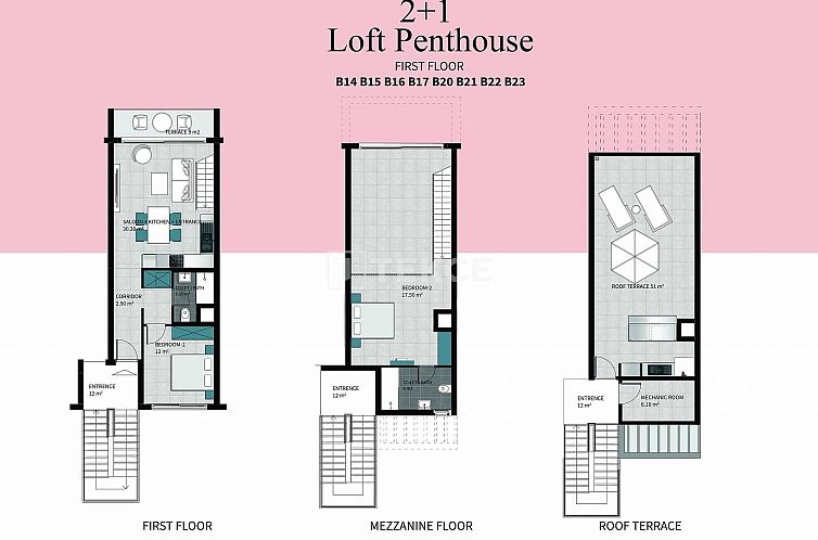 Appartement in Girne