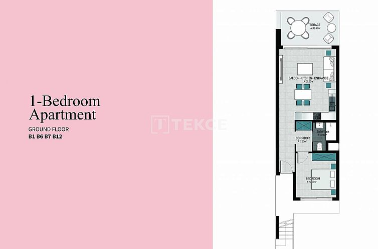 Appartement in Girne