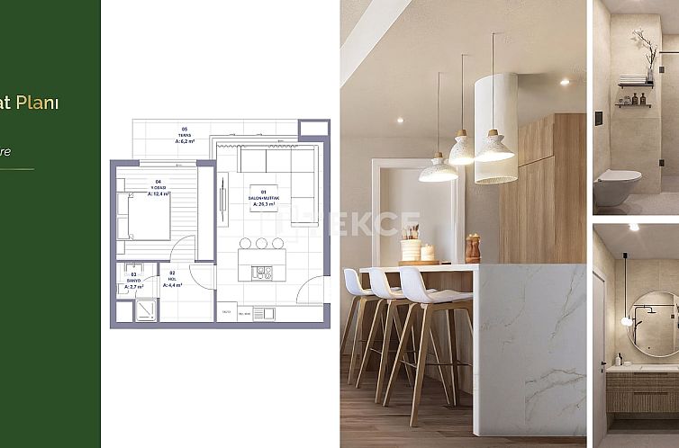 Appartement in Karşıyaka