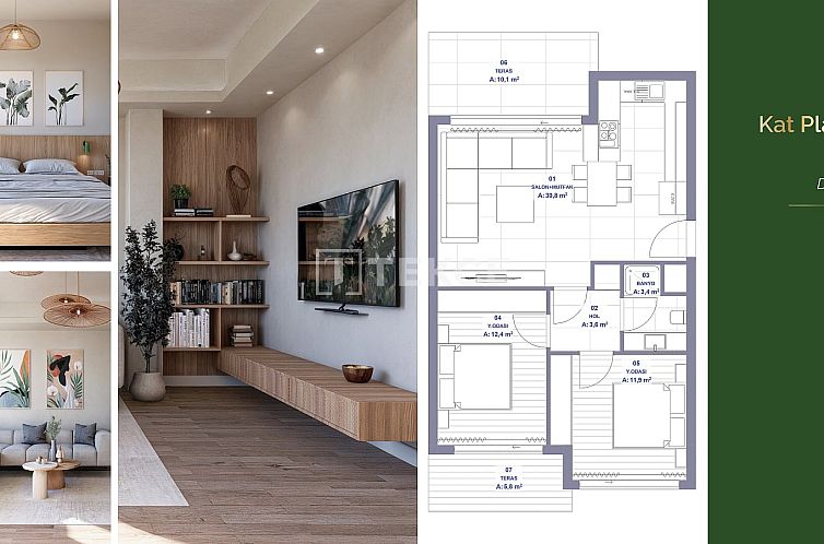 Appartement in Karşıyaka
