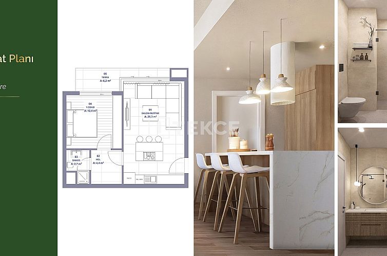 Appartement in Girne