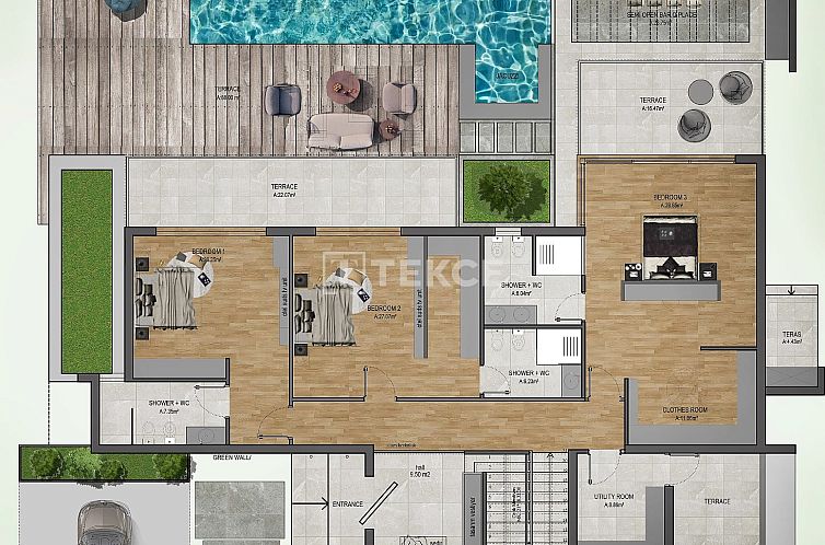 Geschakelde woning in Ozanköy