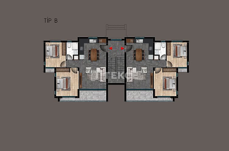 Appartement in Girne
