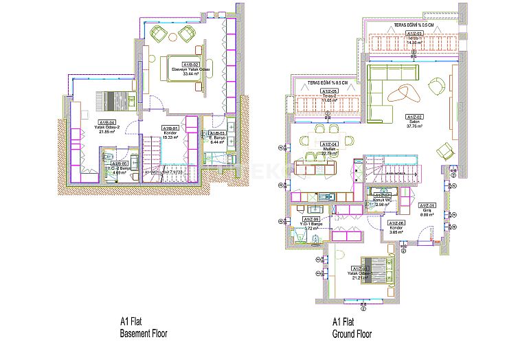 Appartement in Girne