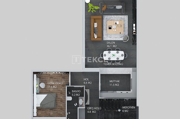 Vrijstaande woning in Girne