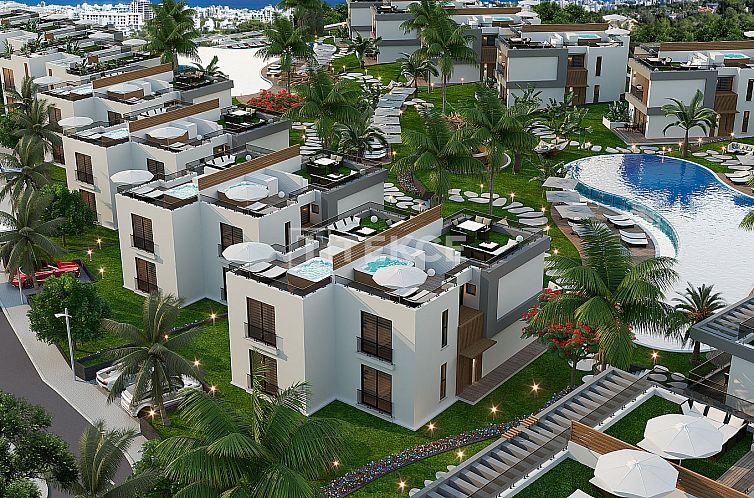 Geschakelde woning in Girne