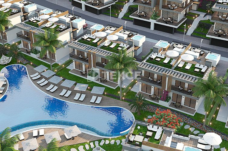 Geschakelde woning in Girne
